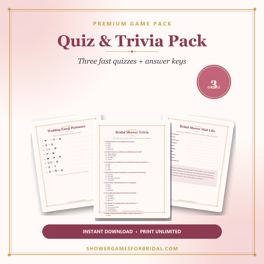 ✨ Quiz & Trivia Pack