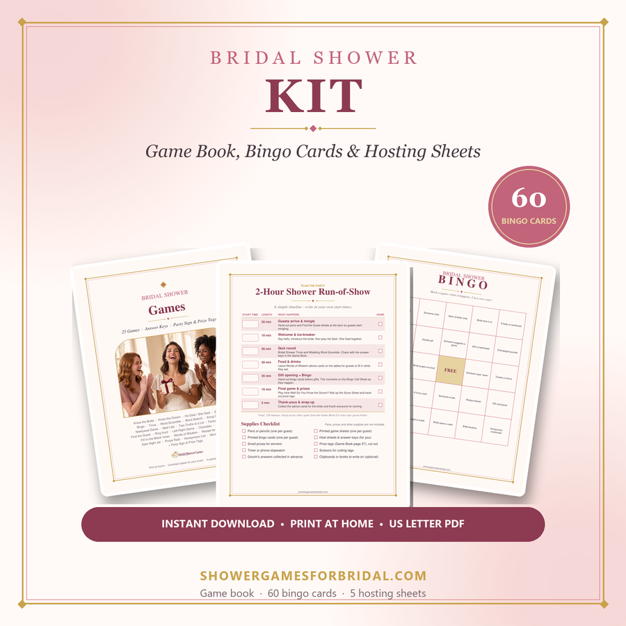 Bridal Shower Kit